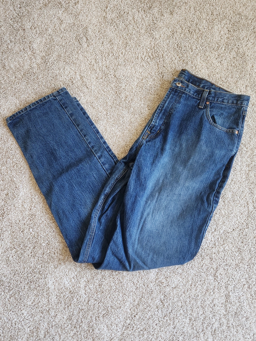 Cinch Blue Denim Jeans - Casual Straight Fit